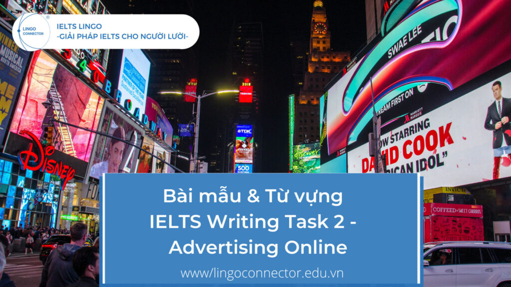 IELTS Writing Task 2 Advertising Online